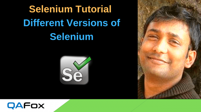 What are the different versions of Selenium?