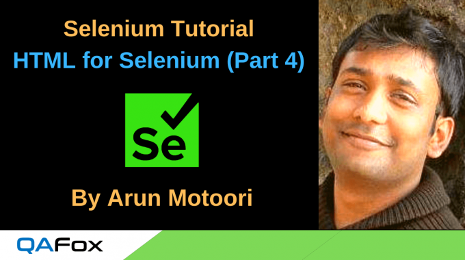 HTML for Selenium (Part 4) – Adding Title to the Web Page