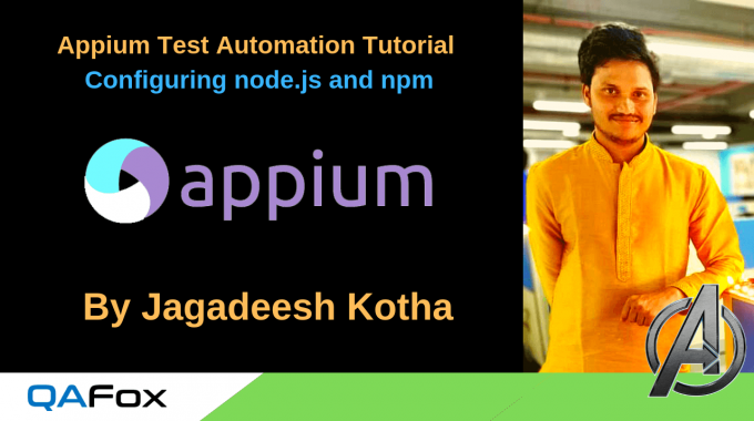 Appium – Configuring node.js and npm