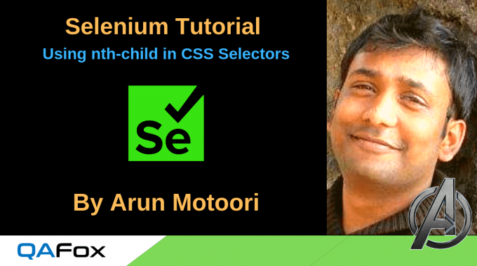 Selenium Locators – Using nth-child in CSS Selectors