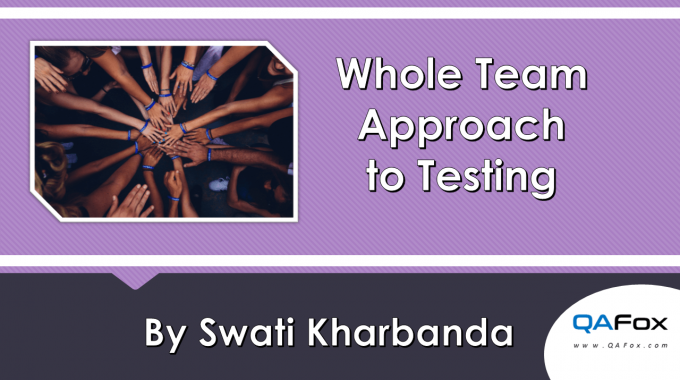 Whole Team Approach to Testing !!