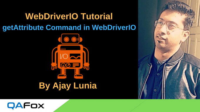 WebDriverIO – getAttribute Command