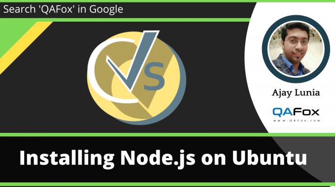 CodeceptJS – Install Node.js on Ubuntu and Configure